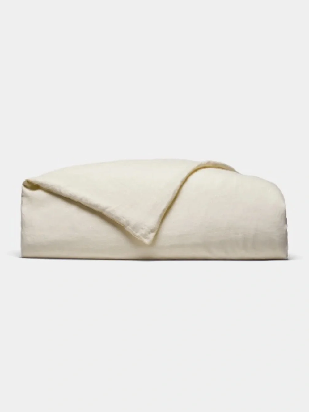 Cozy Earth king linen duvet in flax